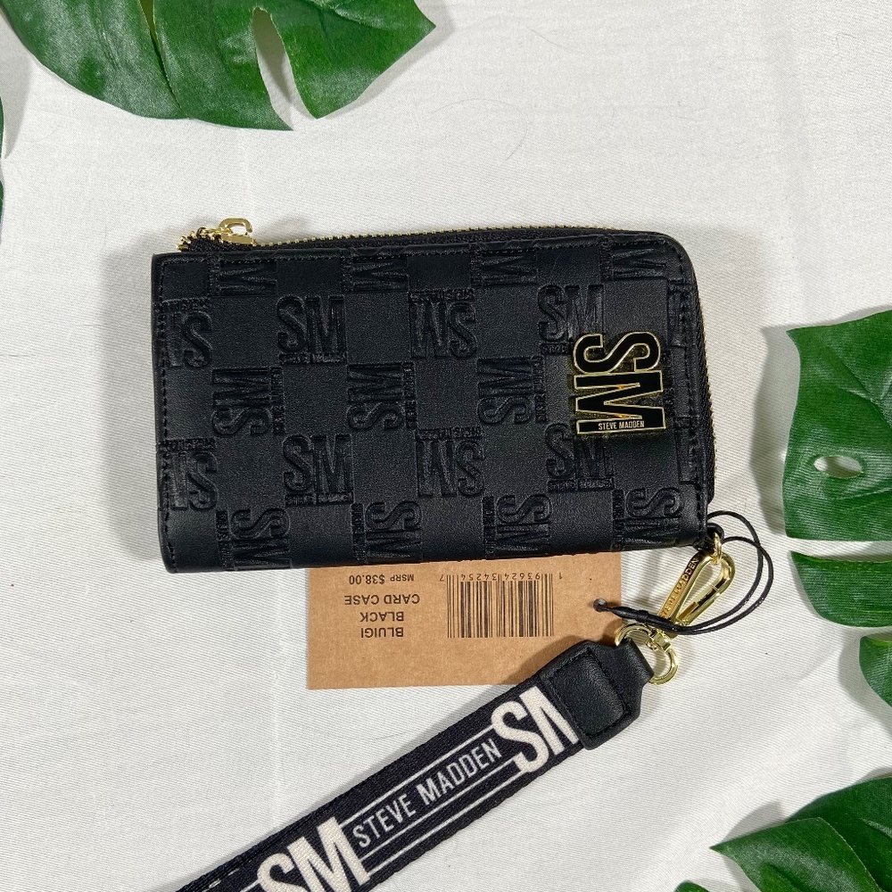 STEVE MADDEN  Women's Wristlet Card I.D. Wallet